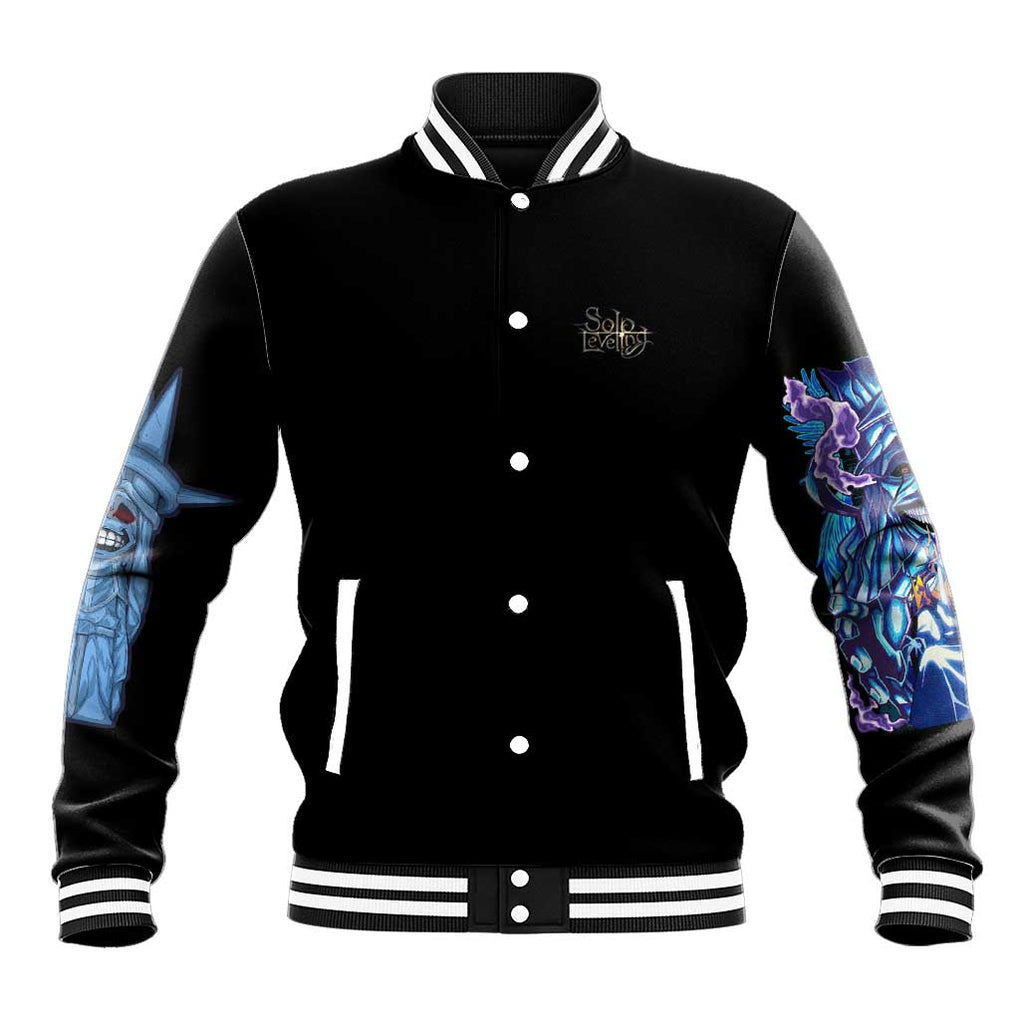 Statue of God - Solo Leveling Baseball Jacket Japan Anime Style