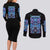 Statue of God - Solo Leveling Couples Matching Long Sleeve Bodycon Dress and Long Sleeve Button Shirt Japan Anime Style