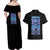 Statue of God - Solo Leveling Couples Matching Off Shoulder Maxi Dress and Hawaiian Shirt Japan Anime Style