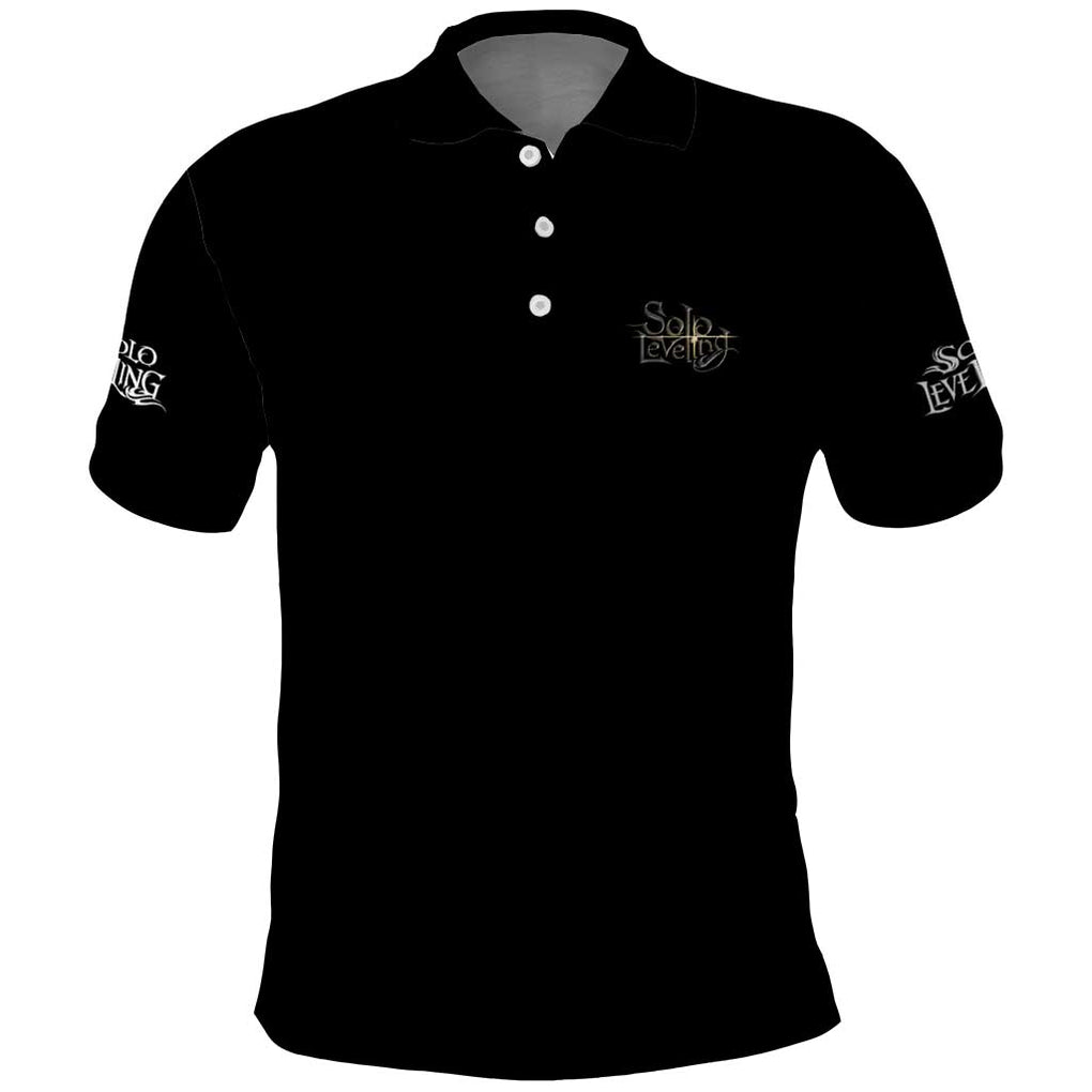 Statue of God - Solo Leveling Polo Shirt Japan Anime Style