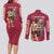 Baki Hanma Baki Couples Matching Long Sleeve Bodycon Dress and Long Sleeve Button Shirt Anime Style