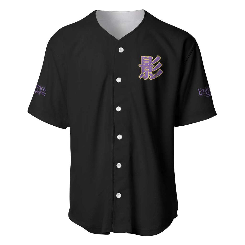 Cid Kageno The Eminence in Shadow Baseball Jersey Anime Style