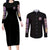 Cid Kageno The Eminence in Shadow Couples Matching Long Sleeve Bodycon Dress and Long Sleeve Button Shirt Anime Style