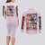 Super Dimension Fortress Macross Couples Matching Long Sleeve Bodycon Dress and Long Sleeve Button Shirt Anime Style