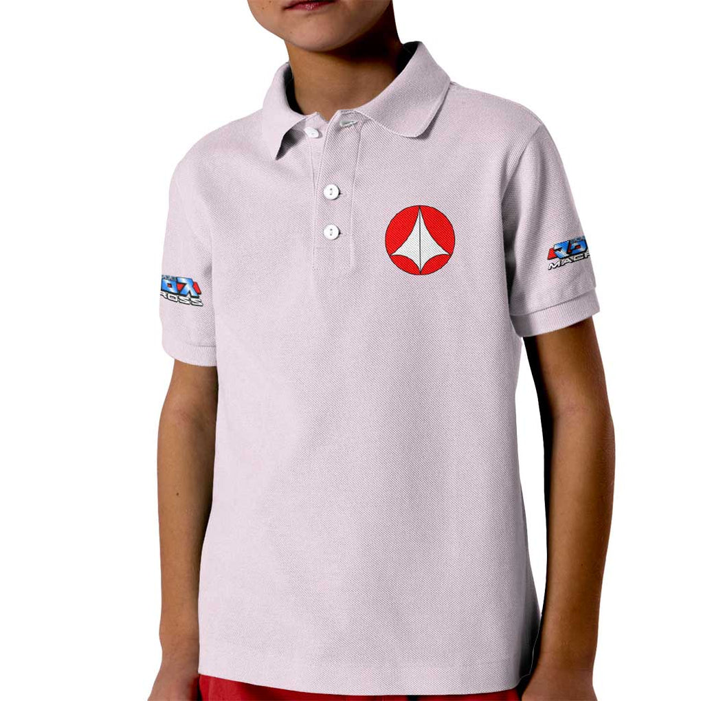 Super Dimension Fortress Macross Kid Polo Shirt Anime Style