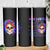 Warning Kinda Crazy Messy Bun Skull Skinny Tumbler