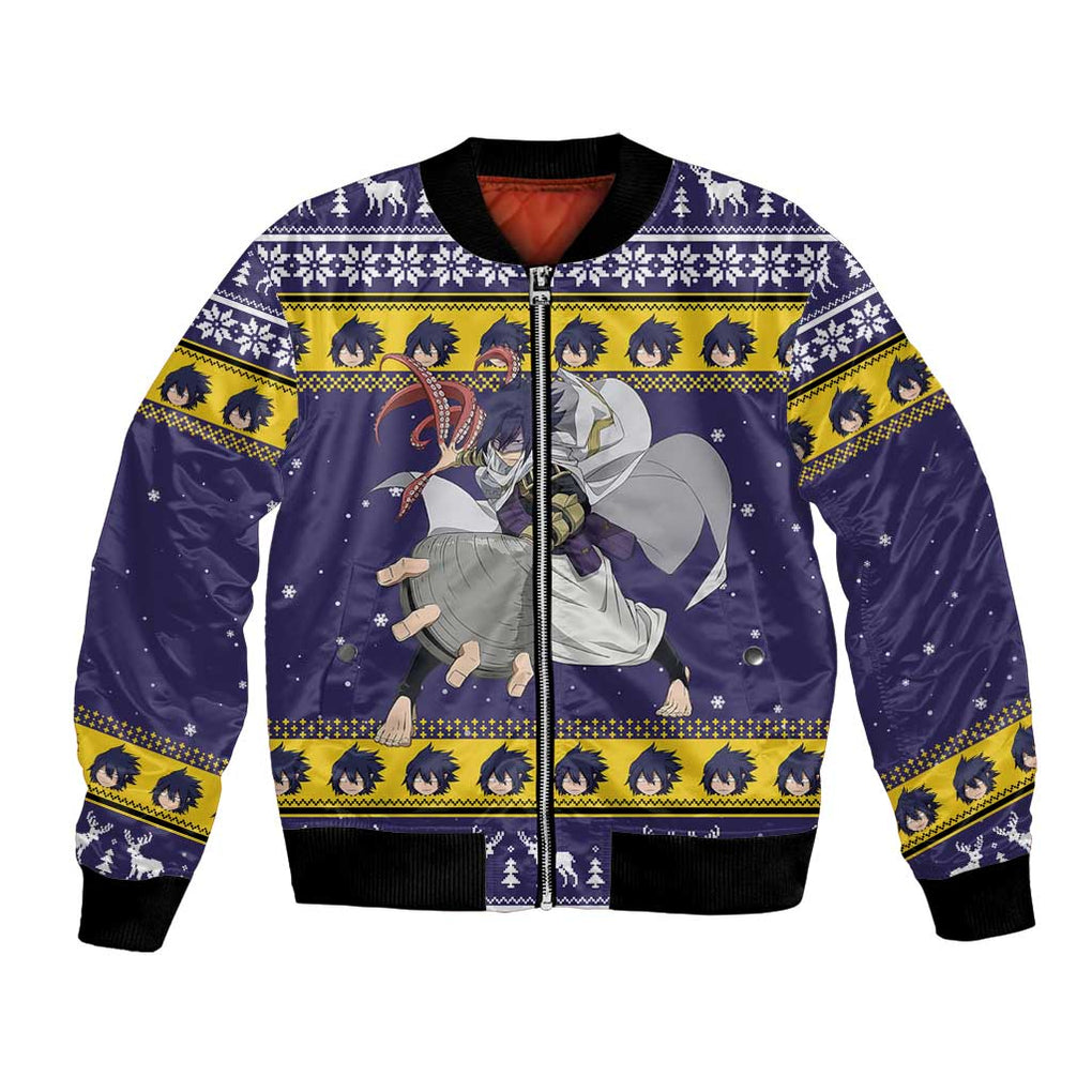 Suneater - My Hero Academia Bomber Jacket Anime Mix Christmas Style