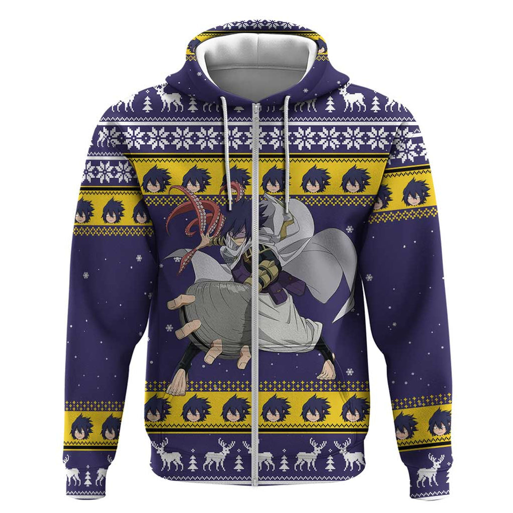 Suneater - My Hero Academia Zip Hoodie Anime Mix Christmas Style