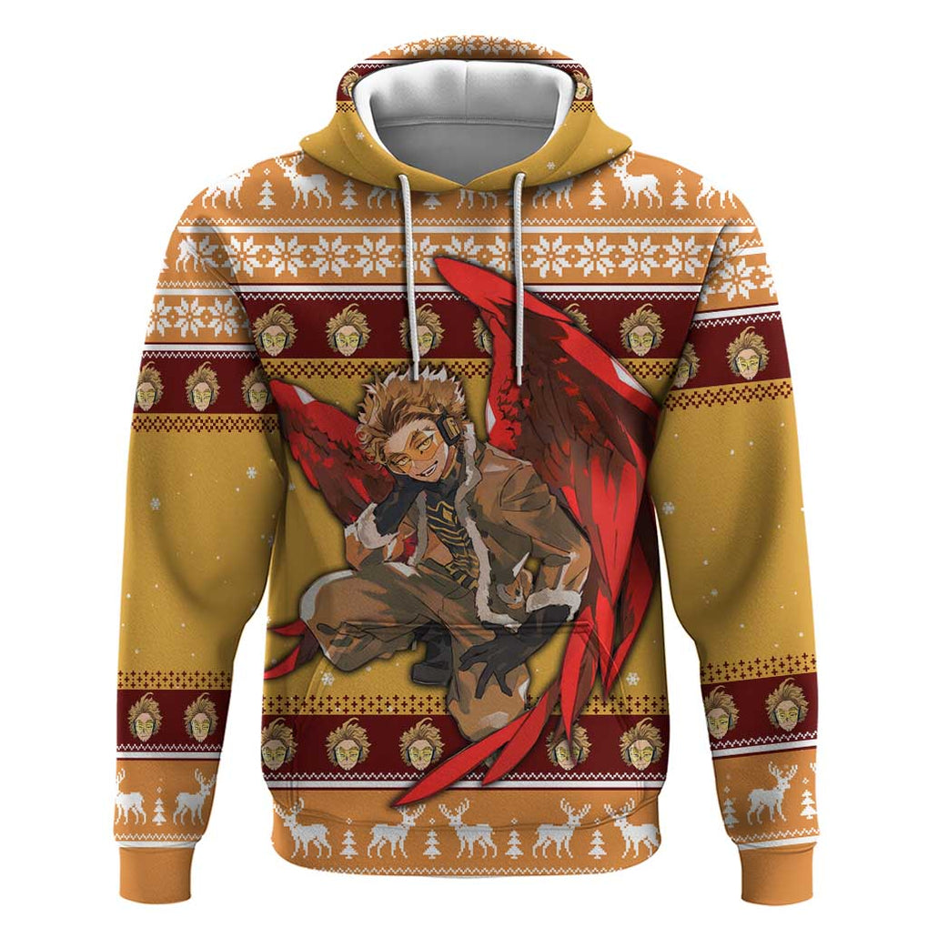 Hawks - My Hero Academia Hoodie Anime Mix Christmas Style