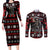 Guts - Berserk Couples Matching Long Sleeve Bodycon Dress and Long Sleeve Button Shirt Anime Mix Christmas Style