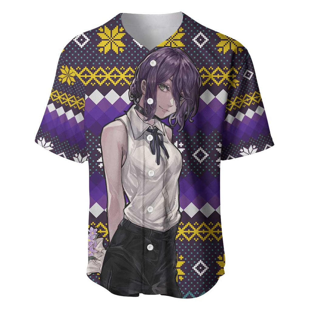 Zere - Chainsaw Man Baseball Jersey Anime Mix Christmas Style