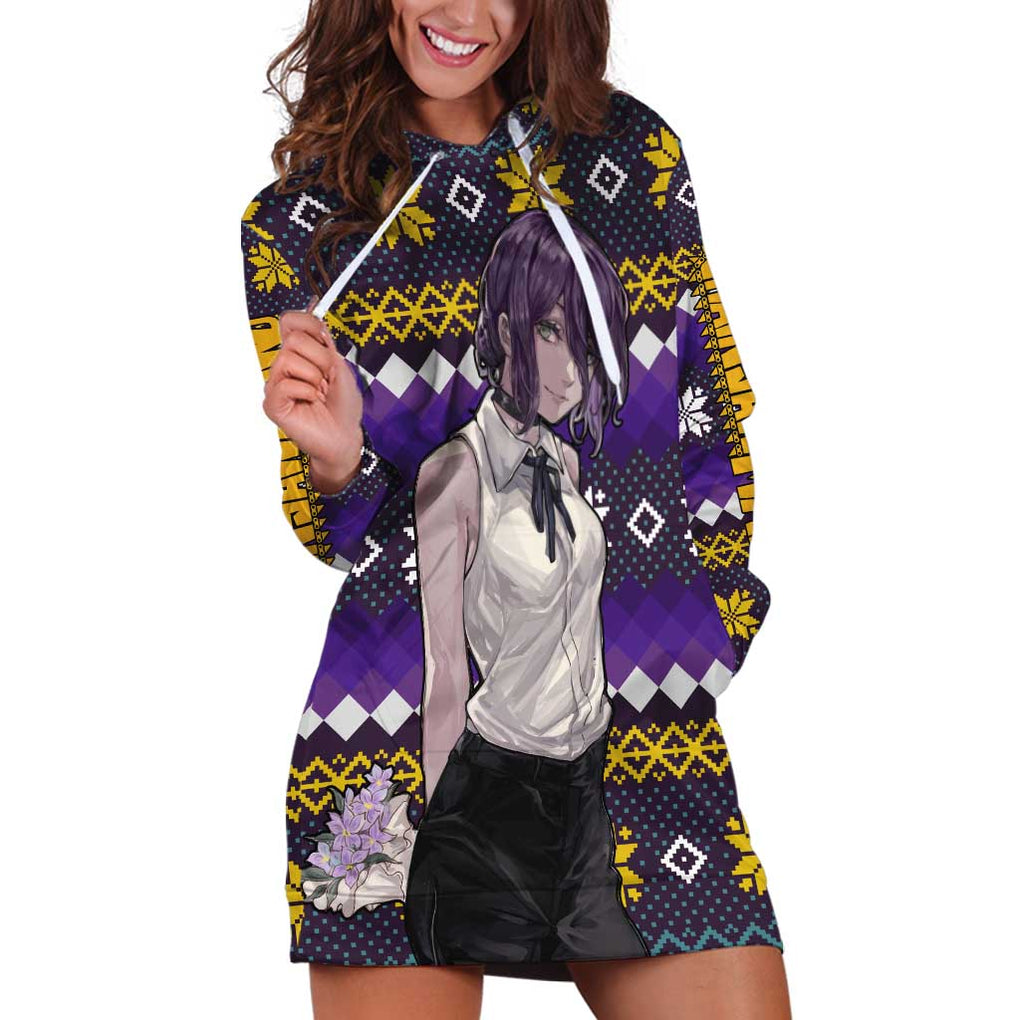 Zere - Chainsaw Man Hoodie Dress Anime Mix Christmas Style