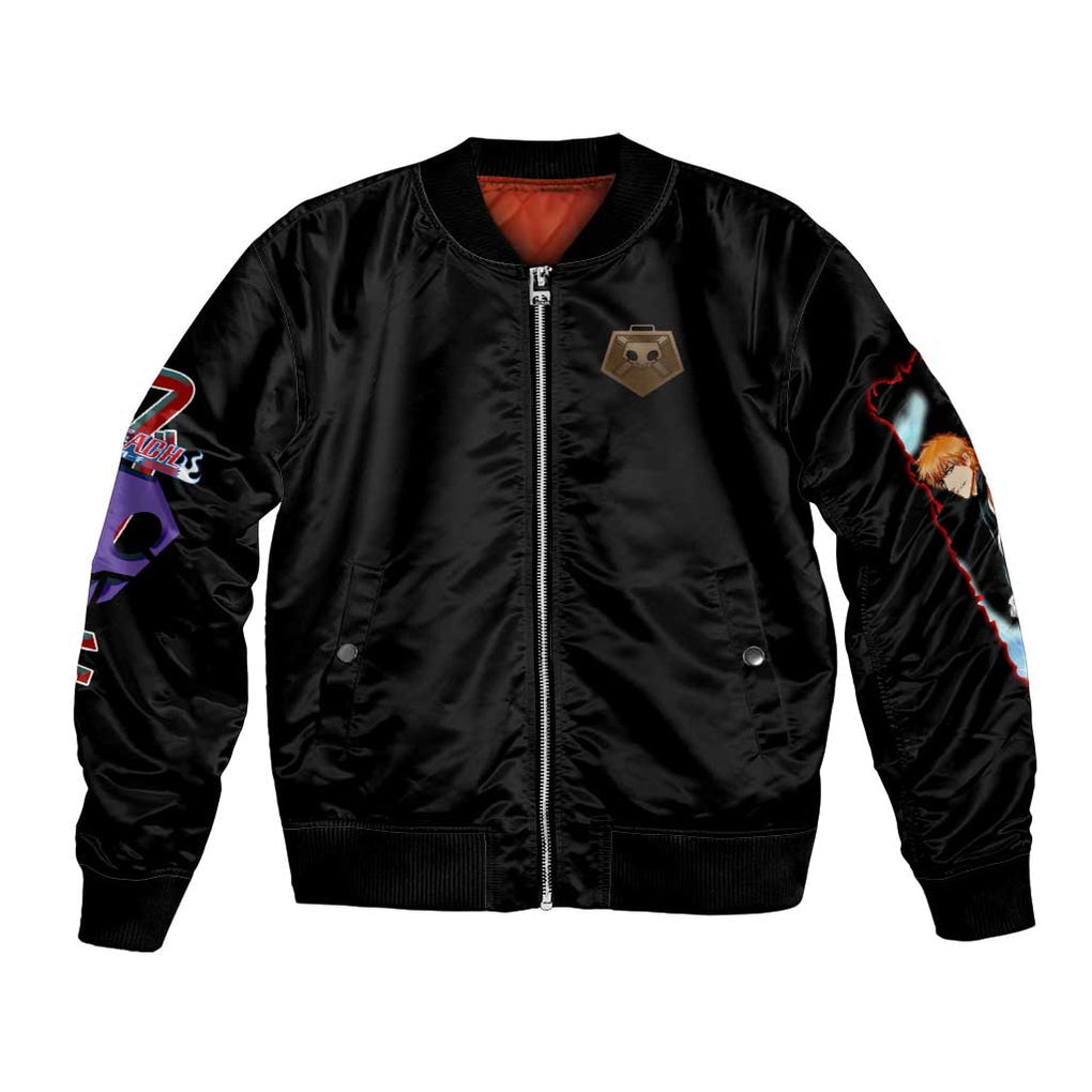 Soul Society Rescue Arc Bleach Bomber Jacket Japan Anime Style