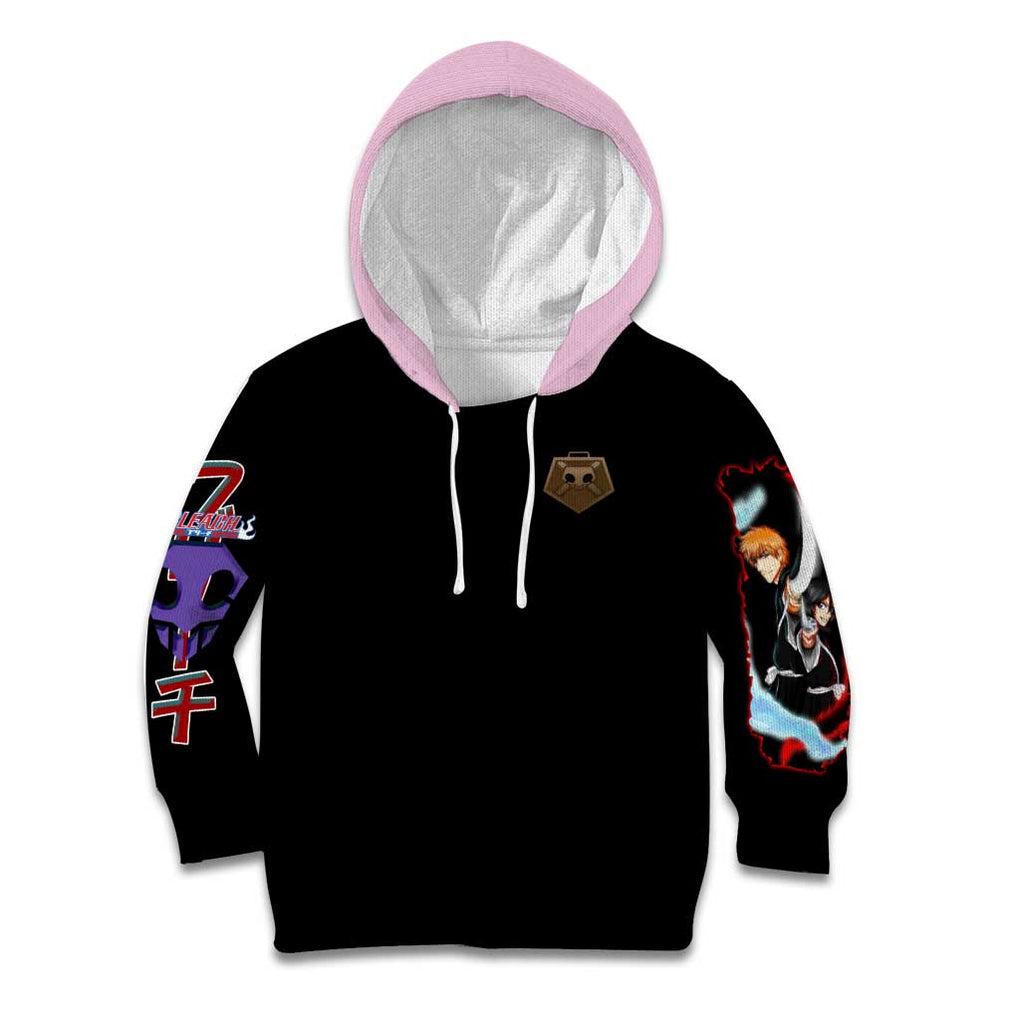 Soul Society Rescue Arc Bleach Kid Hoodie Japan Anime Style