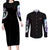 Chimera Ant Arc Hunter x Hunter Couples Matching Long Sleeve Bodycon Dress and Long Sleeve Button Shirt Japan Anime Style