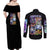 Chimera Ant Arc Hunter x Hunter Couples Matching Off Shoulder Maxi Dress and Long Sleeve Button Shirt Japan Anime Style