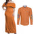 Jackie Chan Adventure Couples Matching Off Shoulder Maxi Dress and Long Sleeve Button Shirt Japan Anime Style