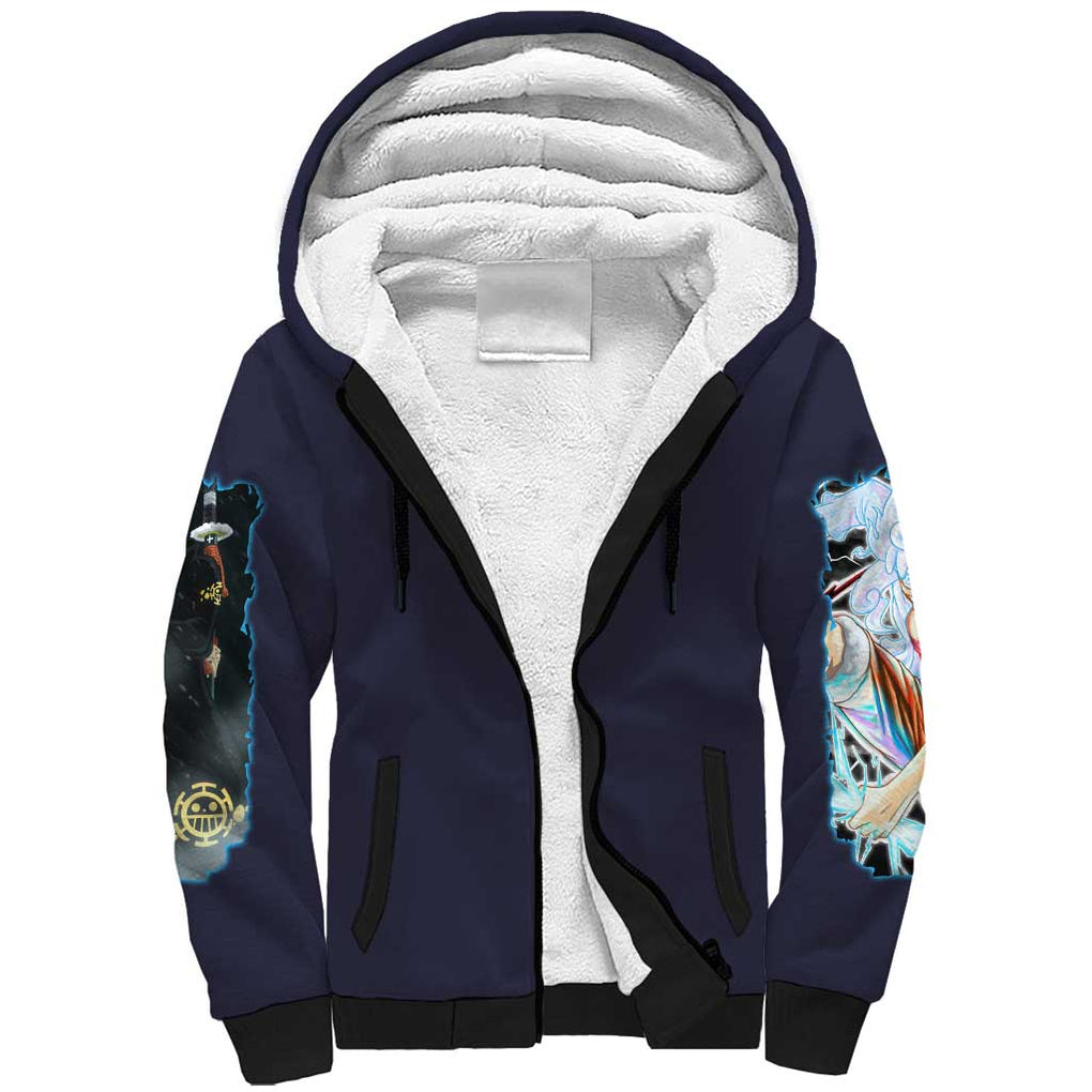 Wano Kuni One Piece Sherpa Hoodie Japan Anime Style