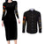 Dune Couples Matching Long Sleeve Bodycon Dress and Long Sleeve Button Shirt Japan Anime Style