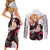 Kyojuro Rengoku Couples Matching Short Sleeve Bodycon Dress and Long Sleeve Button Shirt