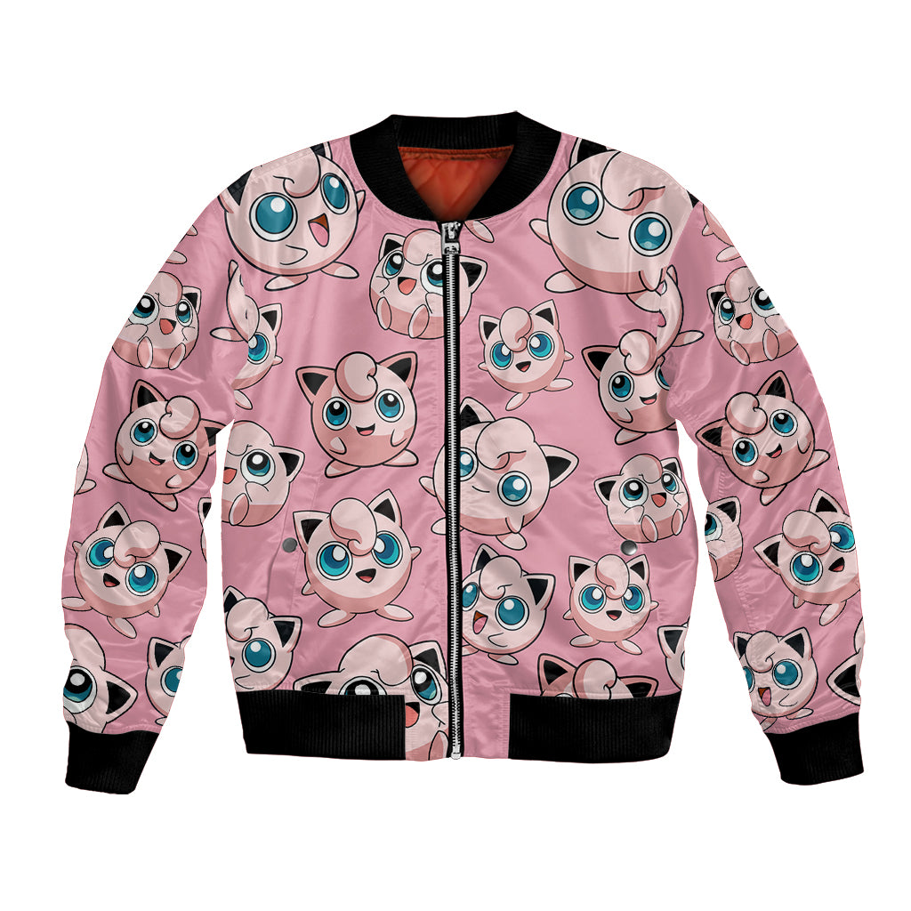 Jigglypuff - Pattern Style Bomber Jacket