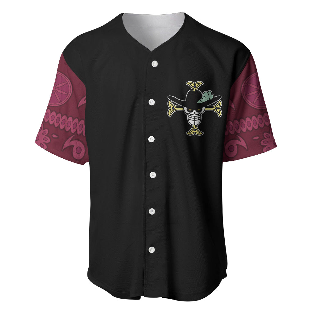 Dracule Mihawk - One Piece Anime Baseball Jersey