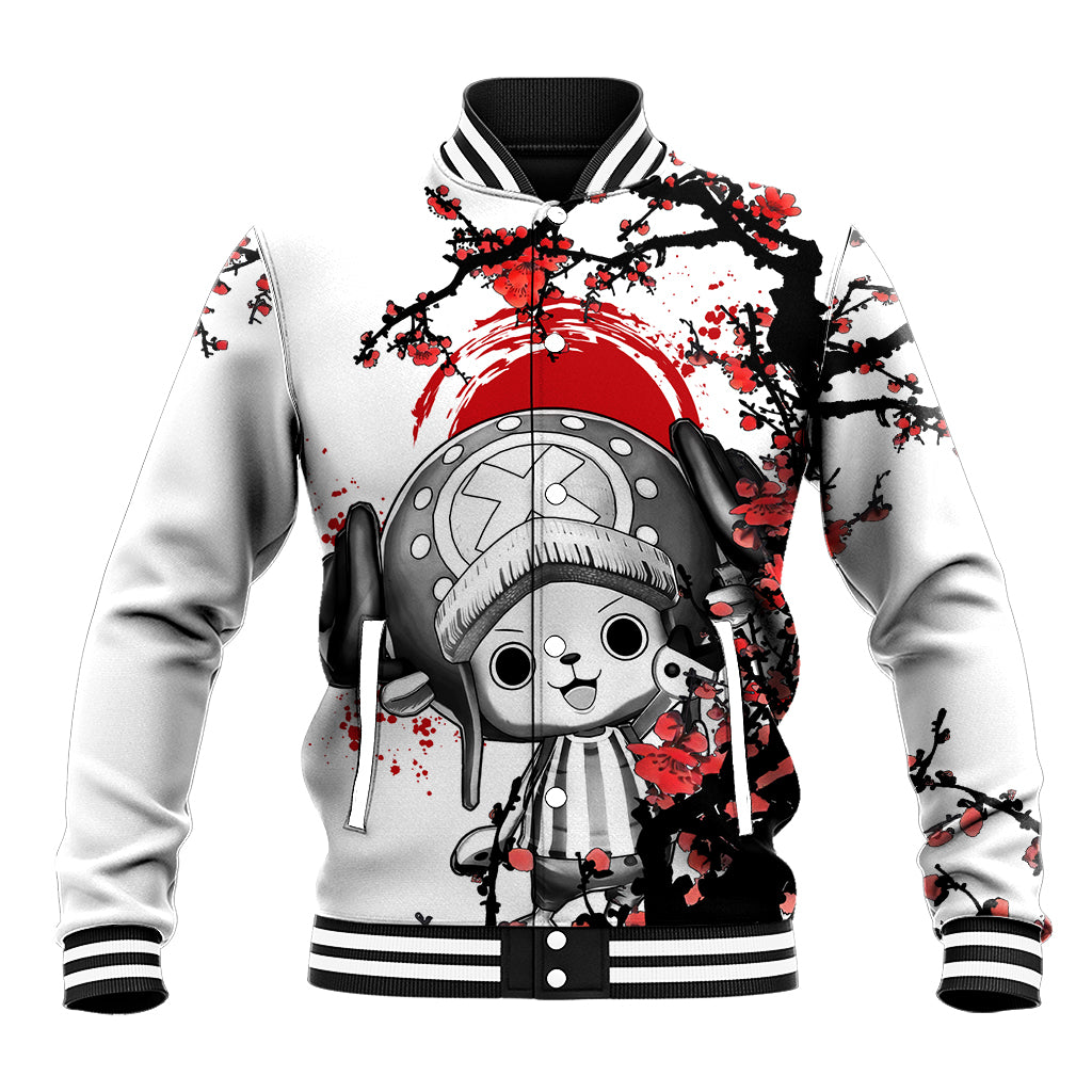 Red Tony Chopper Baseball Jacket Japan Style One Piece Anime