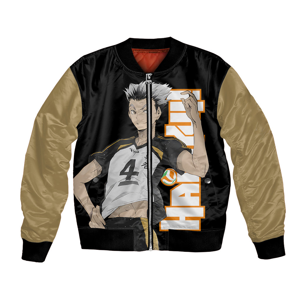 Fukurodani Kotaro Bokuto Bomber Jacket Haikyu