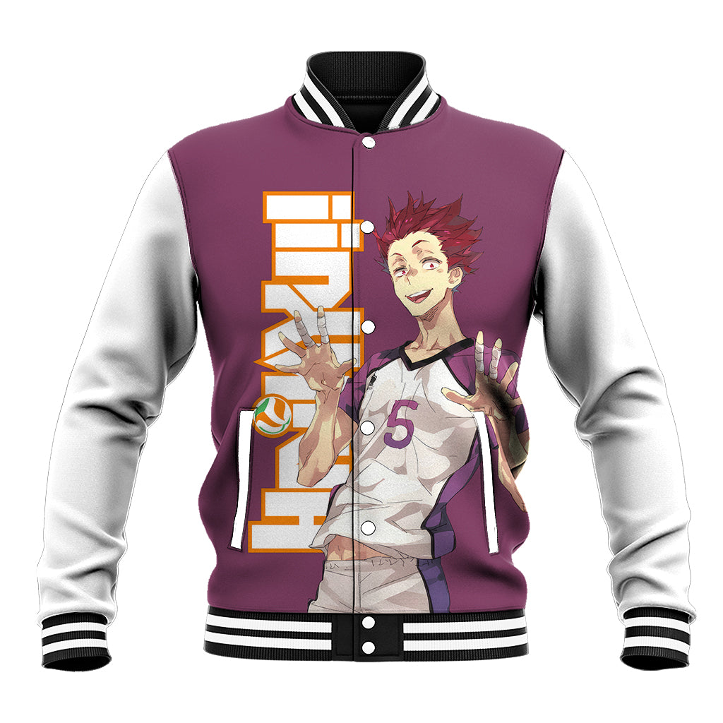 Shiratorizawa Satori Tendo Baseball Jacket Haikyu