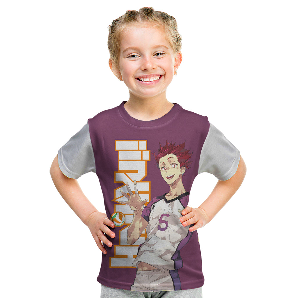 Shiratorizawa Satori Tendo Kid T Shirt Haikyu