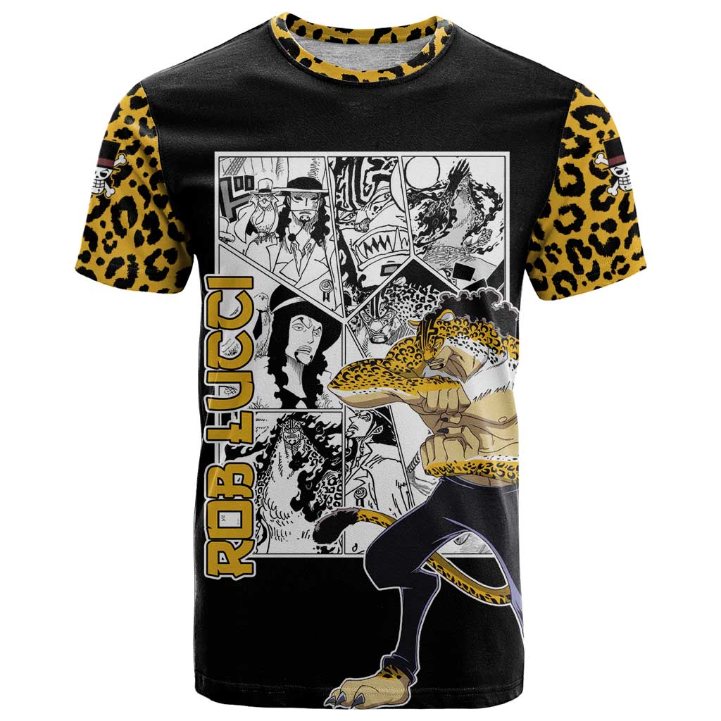 Rob Lucci - One Piece T Shirt Anime Mix Pattern Style