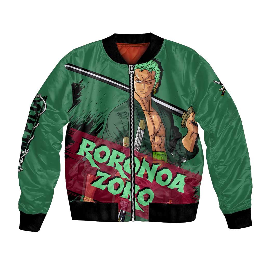 Roronoa Zoro - One Piece Bomber Jacket Anime Style