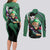 Roronoa Zoro - One Piece Couples Matching Long Sleeve Bodycon Dress and Long Sleeve Button Shirt Anime Style