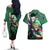 Roronoa Zoro - One Piece Couples Matching Off The Shoulder Long Sleeve Dress and Hawaiian Shirt Anime Style