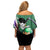 Roronoa Zoro - One Piece Off Shoulder Short Dress Anime Style