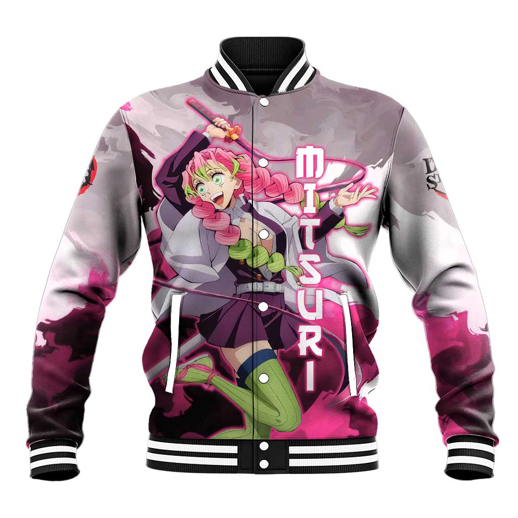 Mitsuri Kanroji - Demon Slayer Baseball Jacket Anime Style