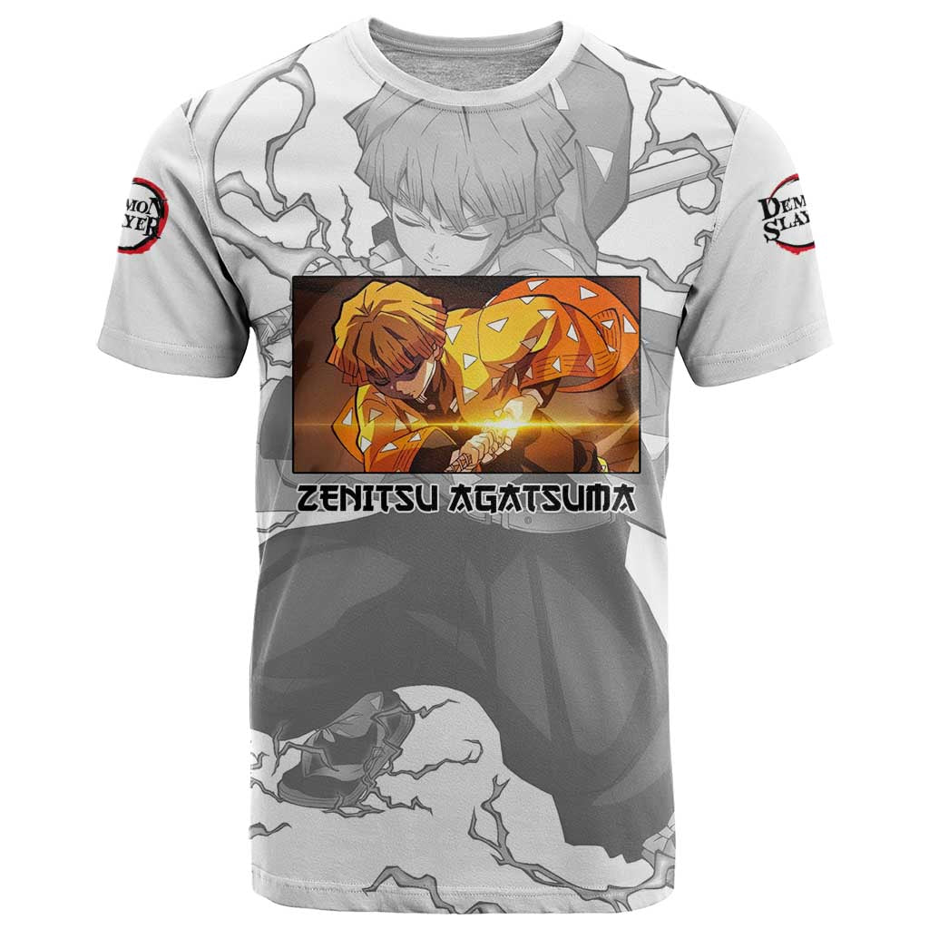 Zenitsu Agatsuma - Demon Slayer T Shirt Anime Style