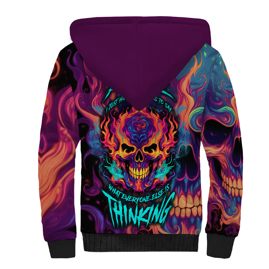 colorful-fire-skull-sherpa-hoodie-im-not-rude-i-just-have-the-balls-to-say-what-everyone-else-is-thingking