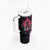 Colorful Fire Skull Tumbler With Handle I'm not rude i just have the balls to say what everyone else is Thingking