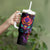 Colorful Fire Skull Tumbler With Handle I'm not rude i just have the balls to say what everyone else is Thingking