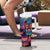 Colorful Fire Skull Tumbler With Handle I'm not rude i just have the balls to say what everyone else is Thingking