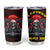 Skull Biker Tumbler Cup Legend Never Die