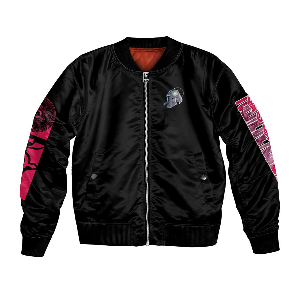 Alphonse Elric Fullmetal Alchemist Bomber Jacket Anime Style