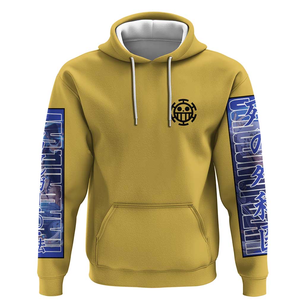 Trafalgar D. Law One Piece Hoodie Anime Style