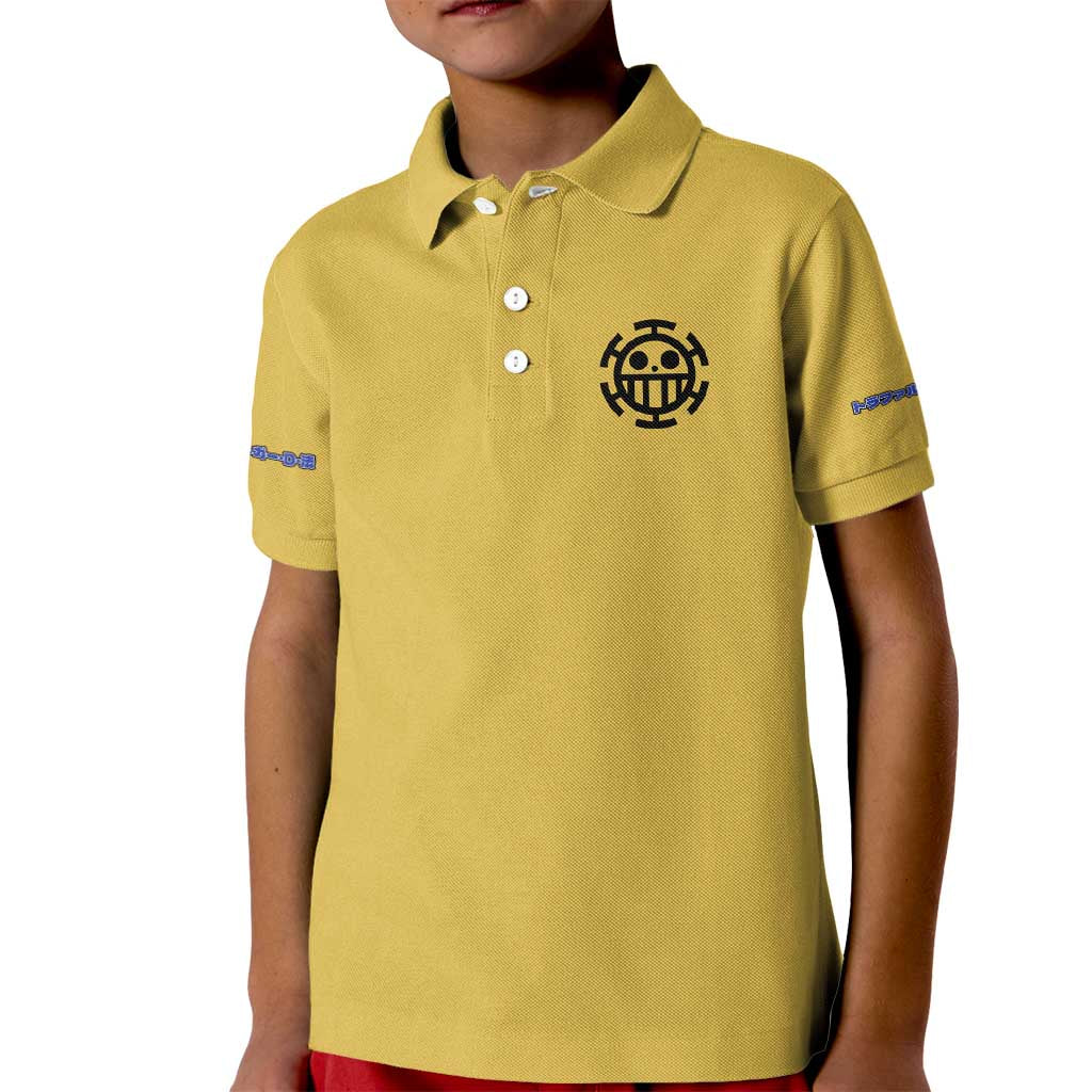 Trafalgar D. Law One Piece Kid Polo Shirt Anime Style