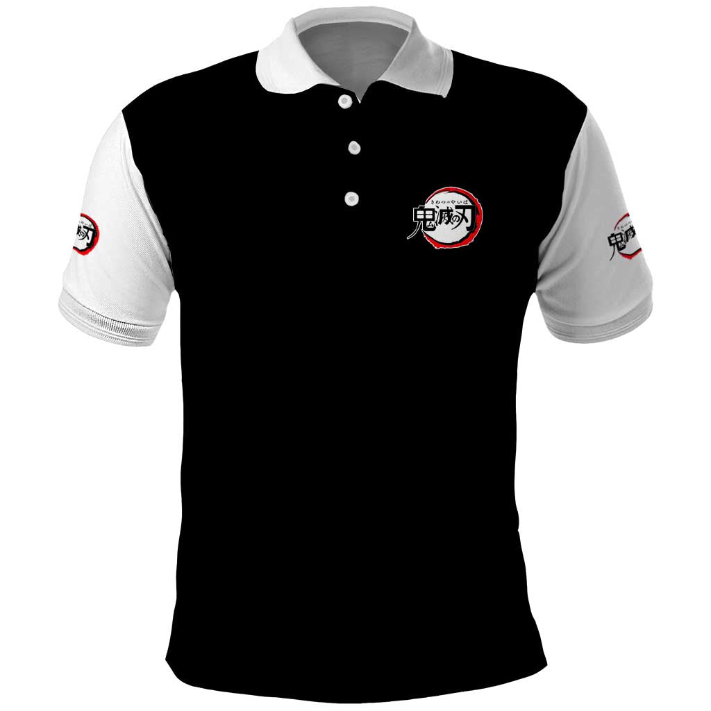 Mitsuri Kanroji V2 Demon Slayer Polo Shirt Anime Style