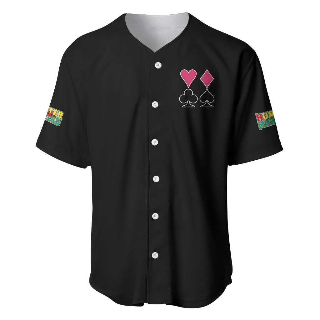 Hisoka Hunter x Hunter Baseball Jersey Anime Style