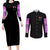 Hisoka Hunter x Hunter Couples Matching Long Sleeve Bodycon Dress and Long Sleeve Button Shirt Anime Style