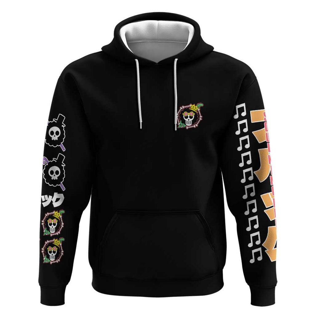 Brook - Straw Hat Team One Piece Hoodie Anime Style