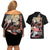 Maka Albarn Soul Eater Couples Matching Off Shoulder Short Dress and Hawaiian Shirt Anime Style